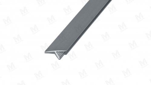 Aluminium T 13mm 2,50m eloxált ezüst színben - MárkaMix