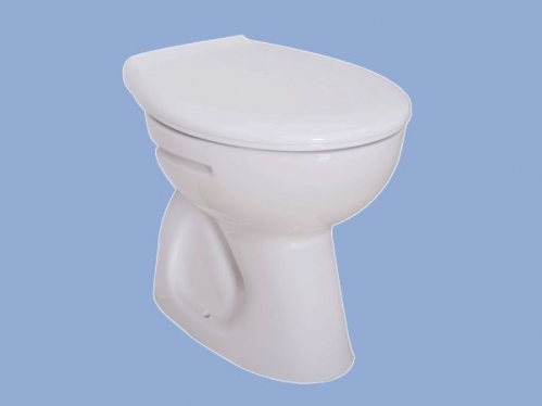 Bázis mélyöblítésű, alsó kifolyású WC fehér - Alföldi
